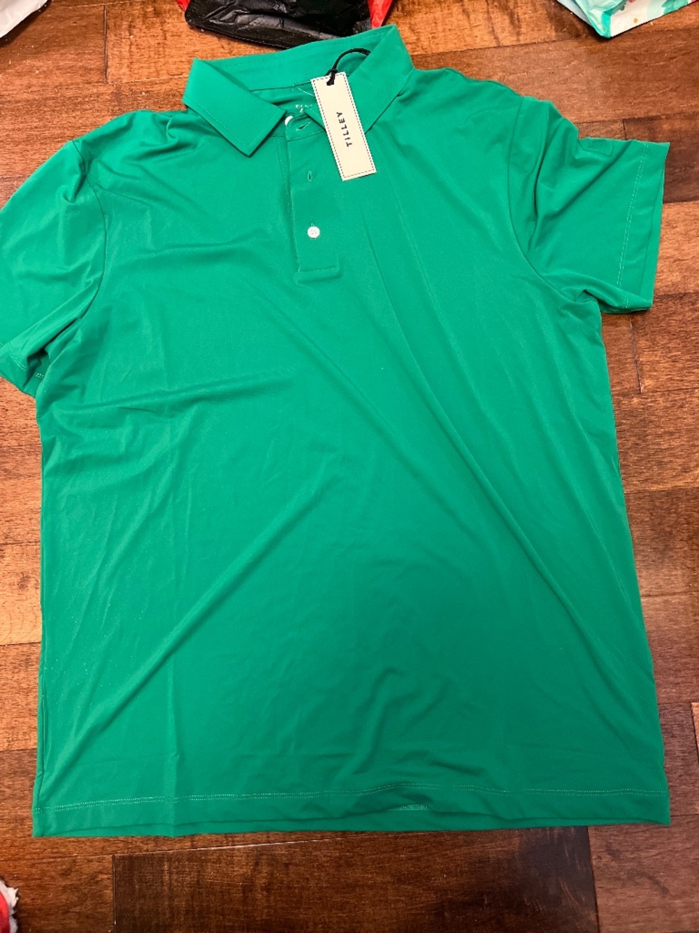 TILLEY Men's Green Polo Shirt